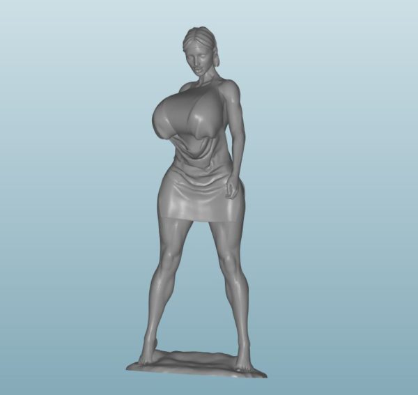 Figur Harz des Frau (X095)