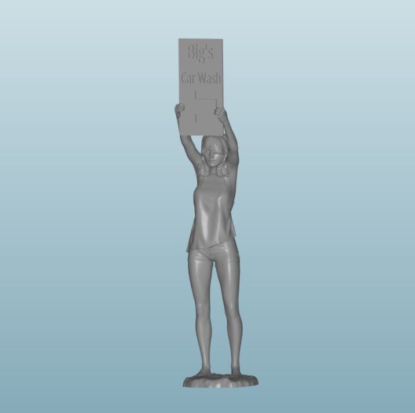 Woman Resin Figure (X107)