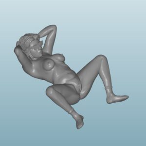 Nude Woman Resin Figure  18+ (X117)