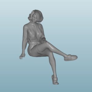 Woman Resin Figure (Z134A)