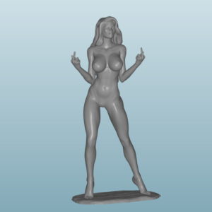 Figur Harz des Nackte Frau 18+ (Z136B)