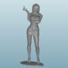 Woman Resin Figure (Z137C)