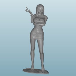Figur Harz des Frau (Z137C)
