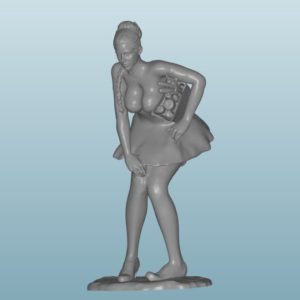 Figur Harz des Nackte Frau 18+ (Z150)
