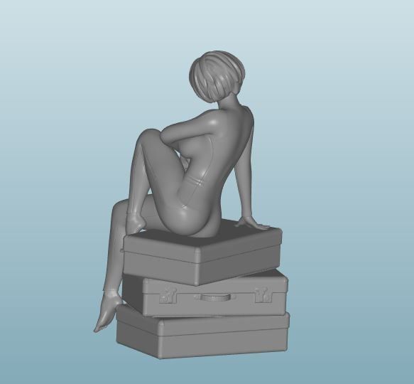 Figur Harz des Frau (Z152)