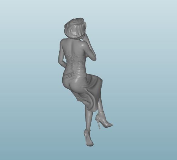 Woman Resin Figure (Z19A)