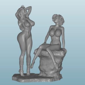 Nude Woman Resin Figure  18+ (Z266)