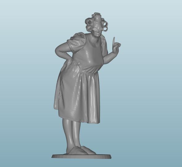 Figur Harz des Frau (Z270)