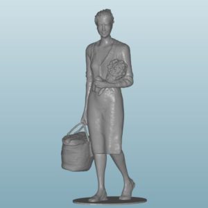 Figur Harz des Frau (Z272)