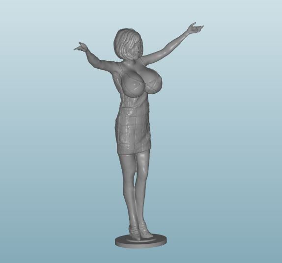 Figur Harz des Frau (Z293)