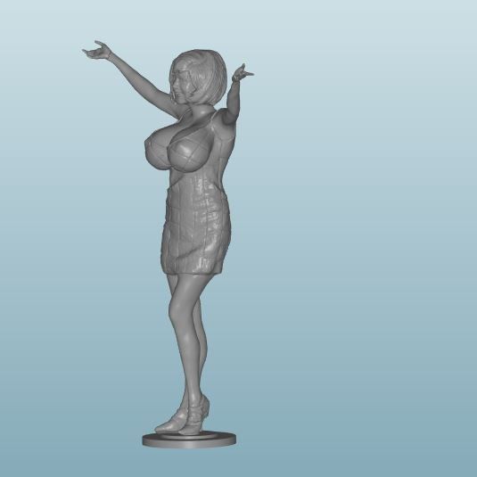 Figur Harz des Frau (Z293)