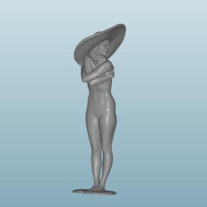 Figur Harz des Nackte Frau 18+ (Z34A)