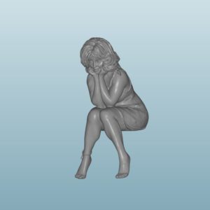 Figur Harz des Frau (Z405)
