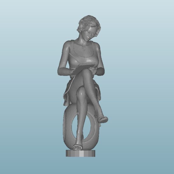 Woman Resin Figure (Z406)