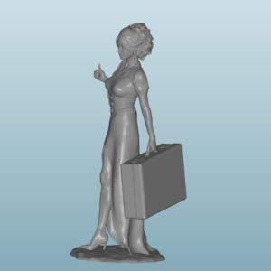 Figur Harz des Frau (Z521A)