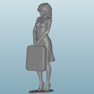 Figur Harz des Frau (Z531)