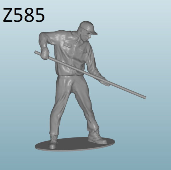 Figur des Man Harz(Z585)