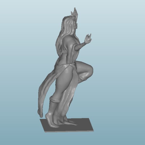 Figur Harz des Frau (Z649)