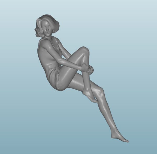 Woman Resin Figure (Z84B)