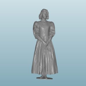 Figur Harz des Frau (Z855)