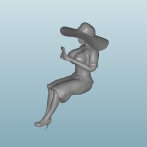 Woman Resin Figure (Z866)