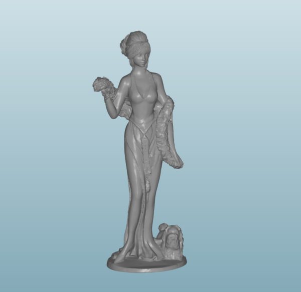 Figur Harz des Frau (Z89B)