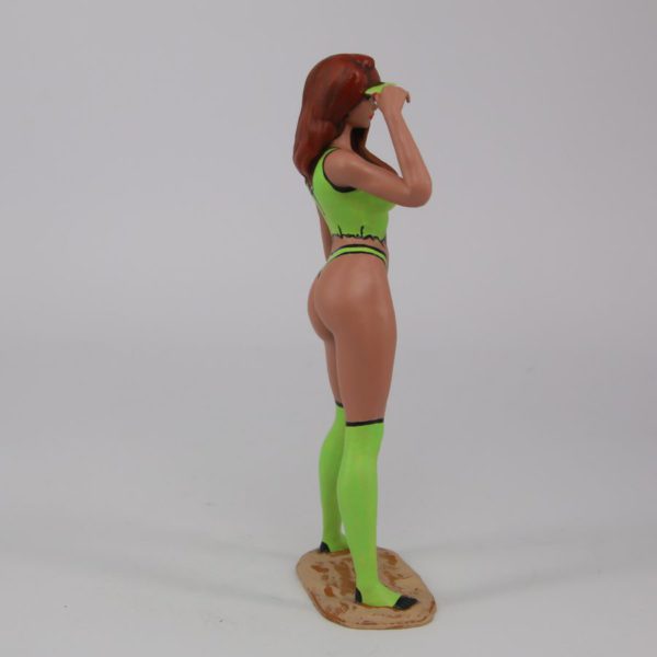 Painted Resin Figure of Woman (A11336 X020)