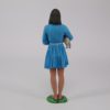 Painted Resin Figure of Woman (A11341 Z975)