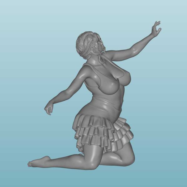 Figur Harz des Frau (X119)