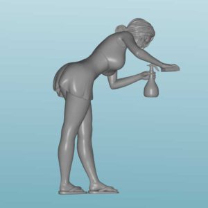 Woman Resin Figure (X128)