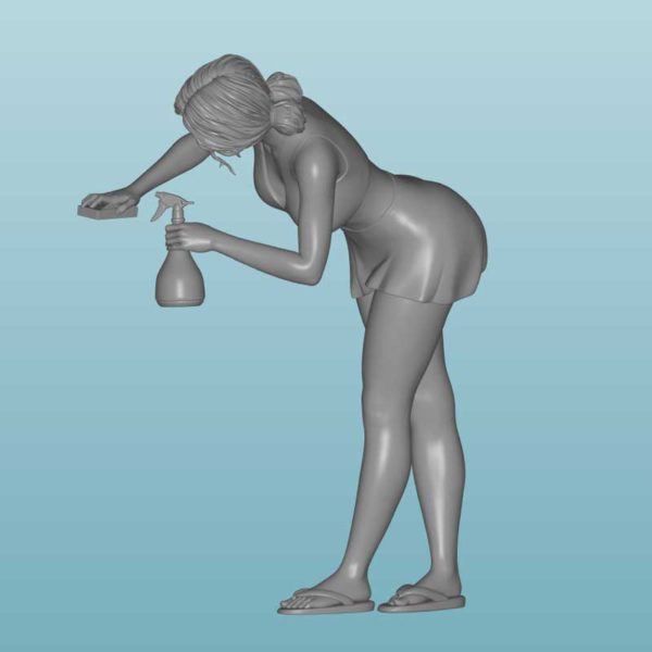 Figur Harz des Frau (X128)