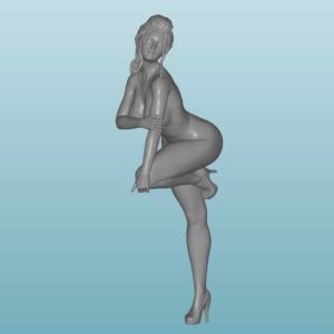 Nude Woman Resin Figure   (X135)