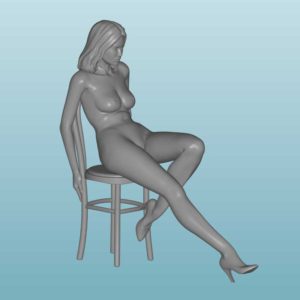 Nude Woman Resin Figure   (Z968E)